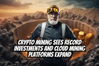 Crypto Mining Sees Record Investments and Cloud Mining Platforms Expand