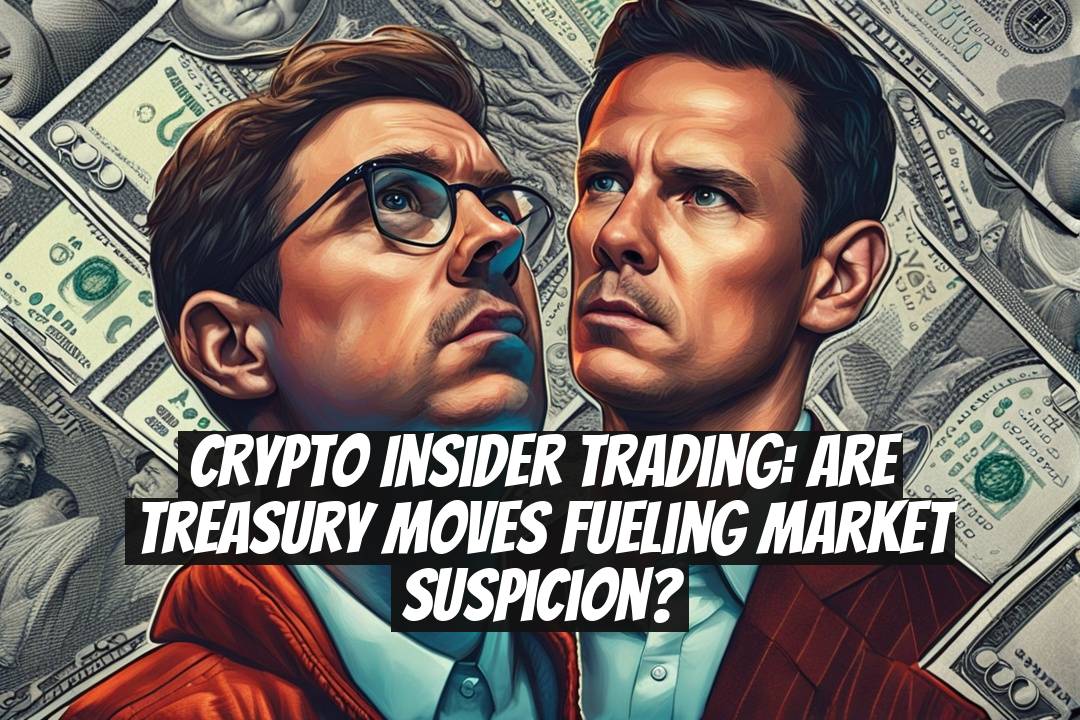 Crypto Insider Trading: Are Treasury Moves Fueling Market Suspicion?