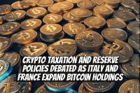 Crypto Taxation and Reserve Policies Debated as Italy and France Expand Bitcoin Holdings