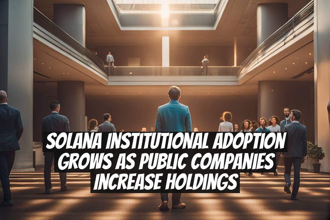 Solana Institutional Adoption Grows as Public Companies Increase Holdings