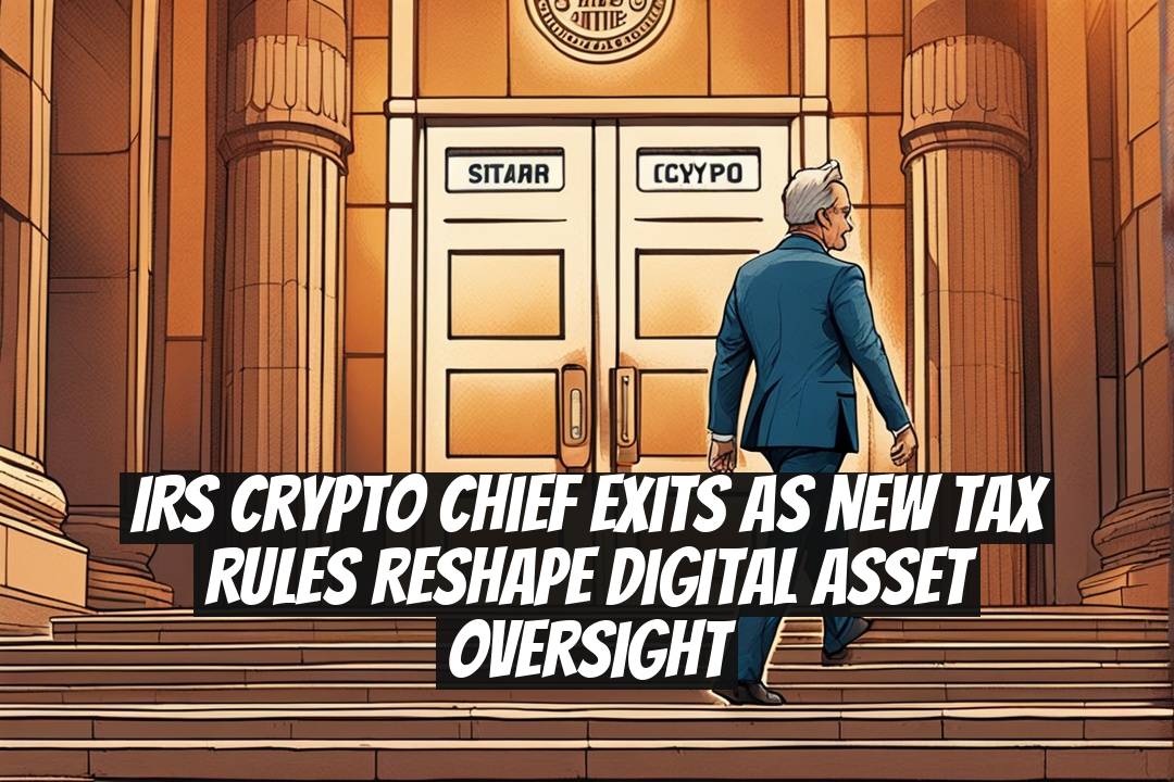 IRS crypto chief exits as new tax rules reshape digital asset oversight