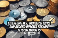 Ethereum ETFs, Validator Exits, and Record Inflows Reshape Altcoin Markets