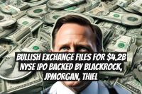 Bullish Exchange Files for $4.2B NYSE IPO Backed by BlackRock, JPMorgan, Thiel