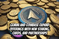 Gemini and Coinbase Expand Offerings With New Staking, Cards, and Partnerships