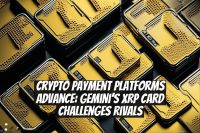 Crypto Payment Platforms Advance: Gemini’s XRP Card Challenges Rivals