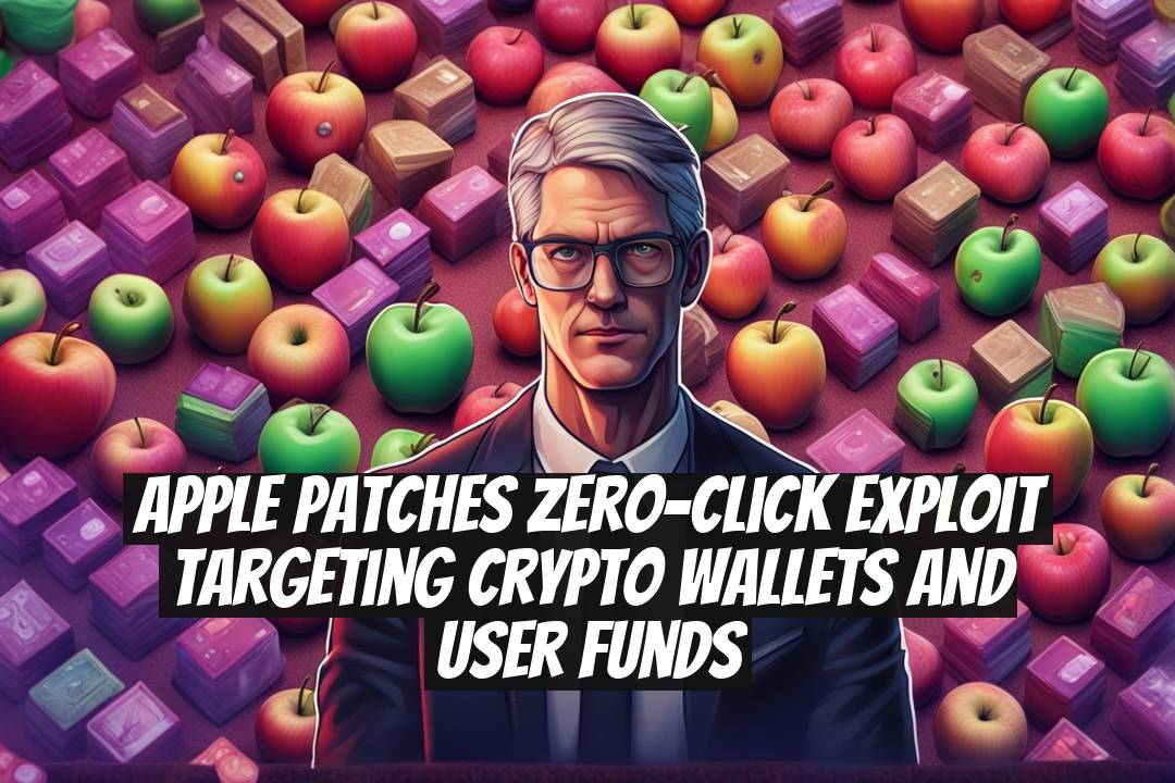 Apple patches zero-click exploit targeting crypto wallets and user funds