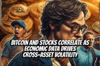 Bitcoin and Stocks Correlate as Economic Data Drives Cross-Asset Volatility