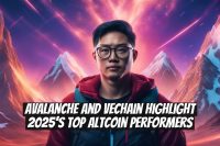 Avalanche and VeChain Highlight 2025’s Top Altcoin Performers