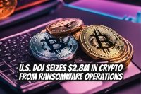 U.S. DOJ Seizes $2.8M in Crypto from Ransomware Operations