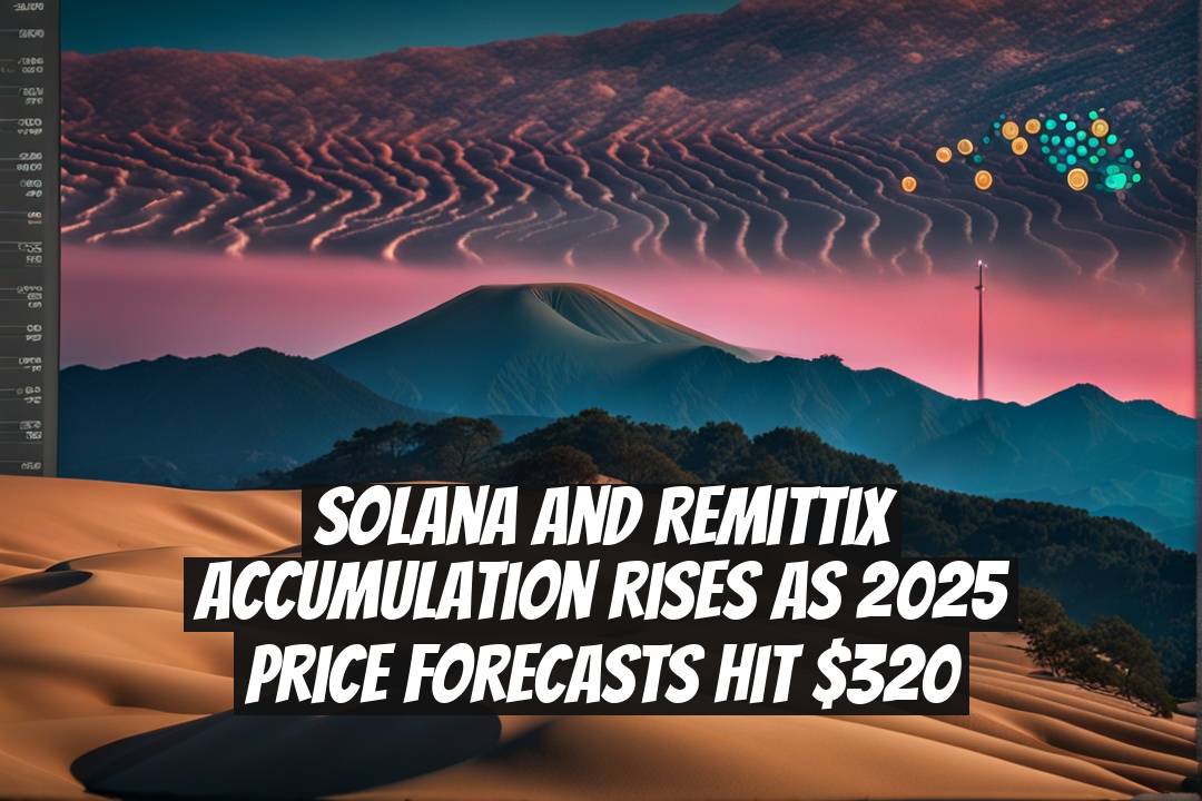 Solana and Remittix Accumulation Rises as 2025 Price Forecasts Hit $320