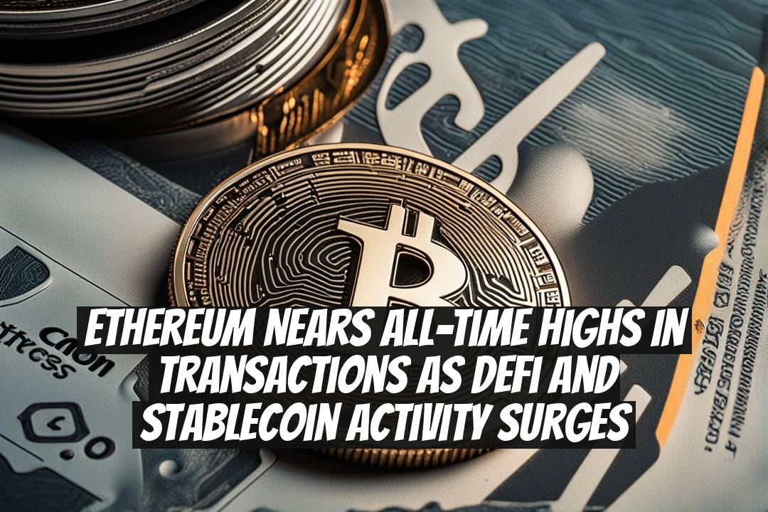 Ethereum Nears All-Time Highs in Transactions as DeFi and Stablecoin Activity Surges