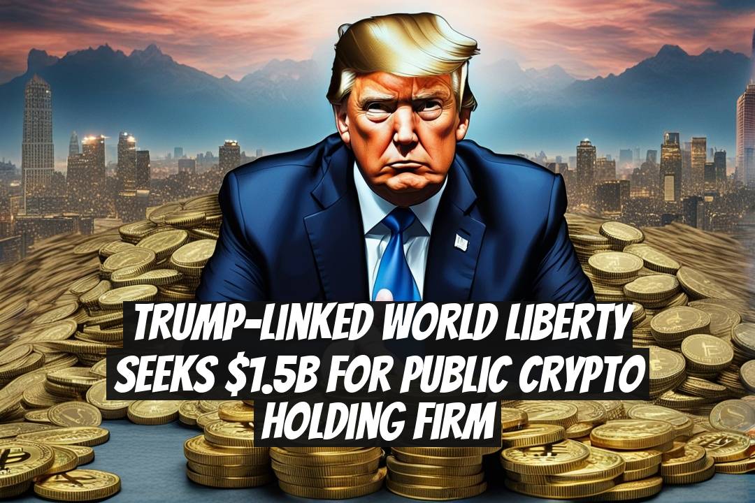 Trump-Linked World Liberty Seeks $1.5B for Public Crypto Holding Firm