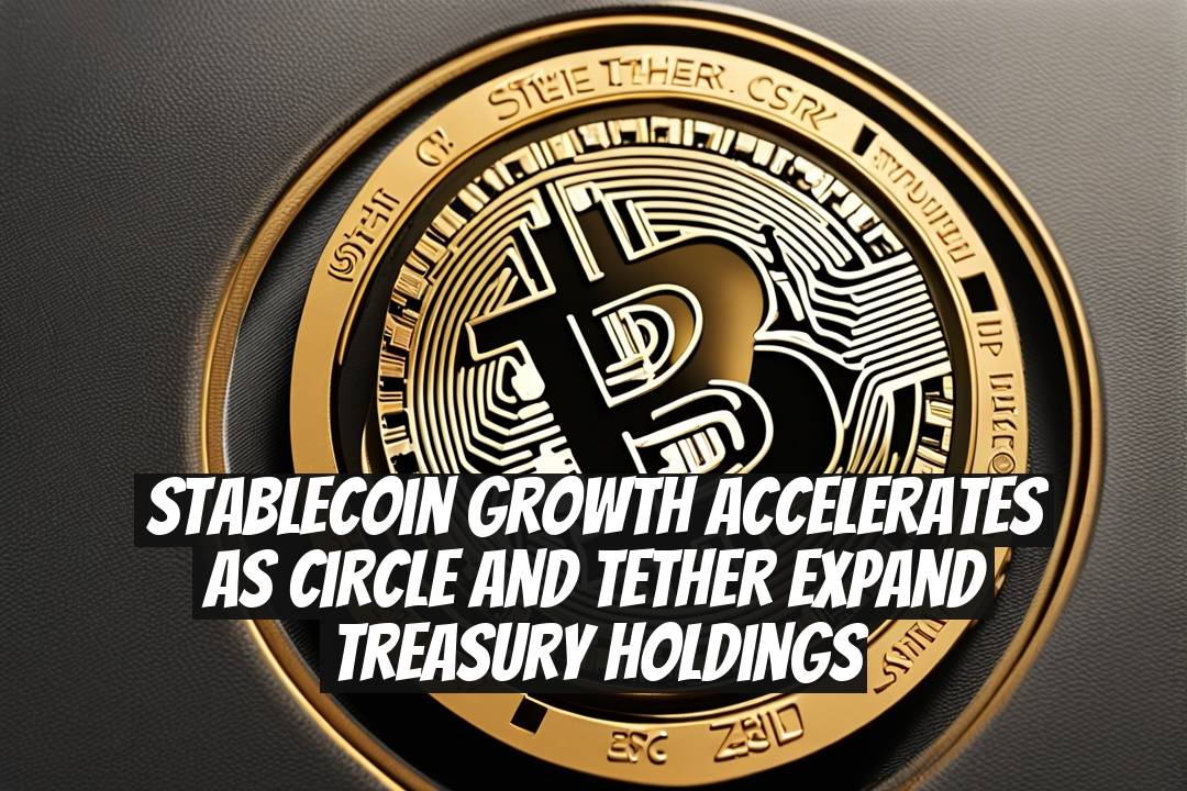 Stablecoin Growth Accelerates as Circle and Tether Expand Treasury Holdings