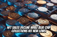 NFT Sales Decline While Blue Chip Collections Hit New Lows