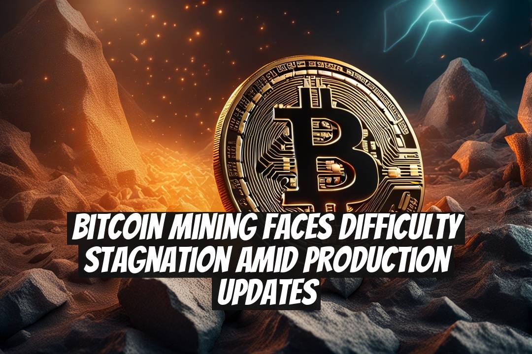 Bitcoin Mining Faces Difficulty Stagnation Amid Production Updates