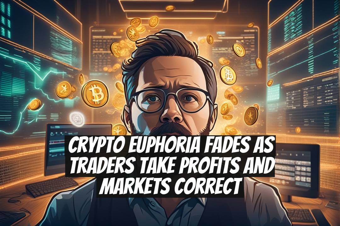 Crypto euphoria fades as traders take profits and markets correct