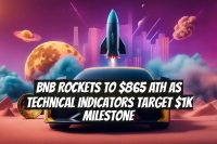 BNB Rockets to $865 ATH as Technical Indicators Target $1K Milestone