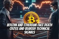 Bitcoin and Ethereum face death cross and bearish technical signals