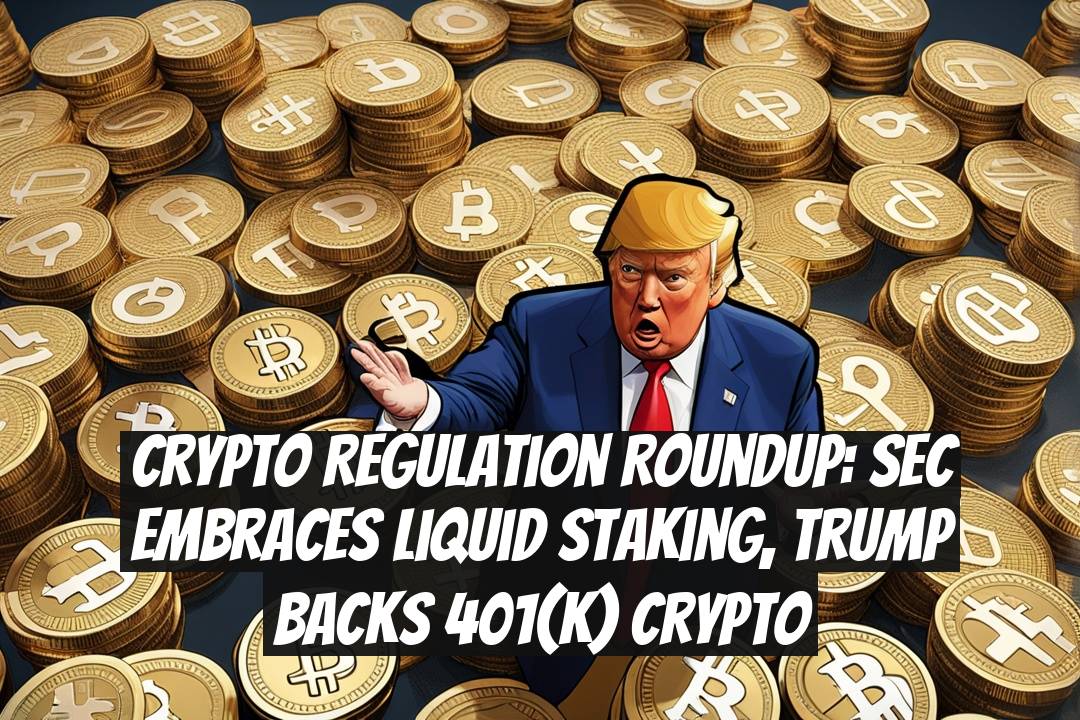 Crypto Regulation Roundup: SEC Embraces Liquid Staking, Trump Backs 401(k) Crypto