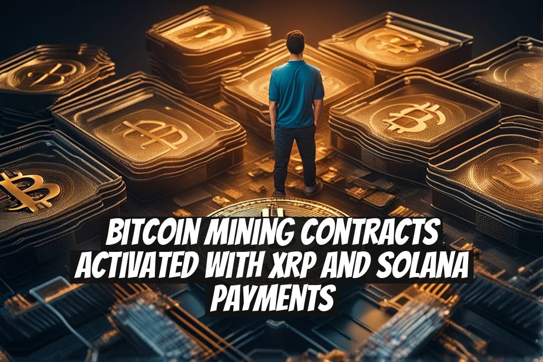 Bitcoin Mining Contracts Activated With XRP and Solana Payments