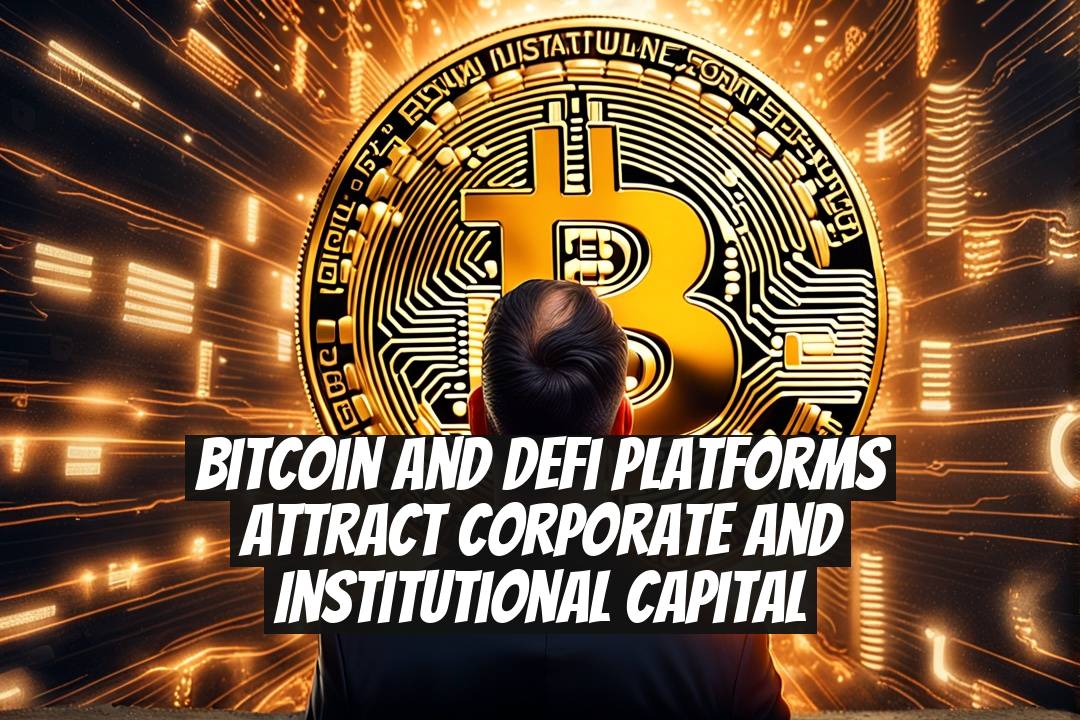 Bitcoin and DeFi Platforms Attract Corporate and Institutional Capital