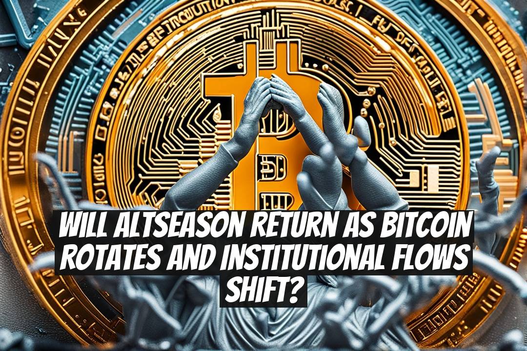 Will Altseason Return as Bitcoin Rotates and Institutional Flows Shift?