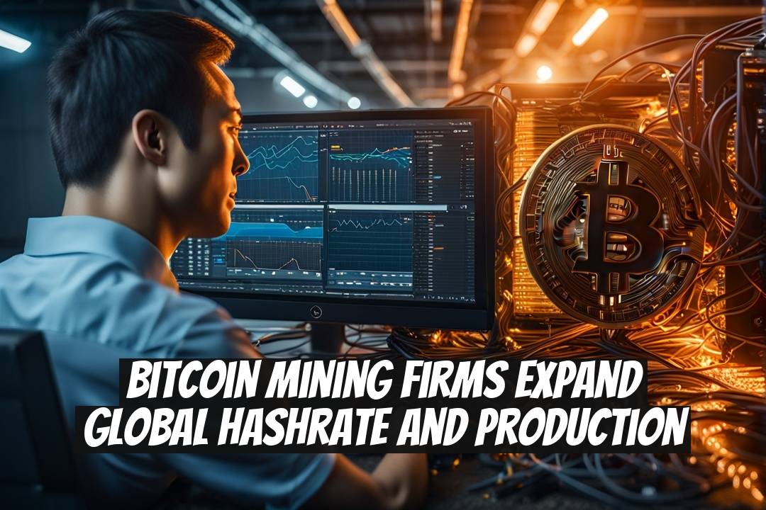 Bitcoin Mining Firms Expand Global Hashrate and Production