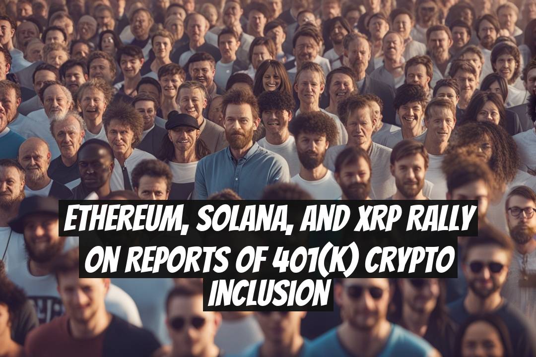 Ethereum, Solana, and XRP Rally on Reports of 401(k) Crypto Inclusion