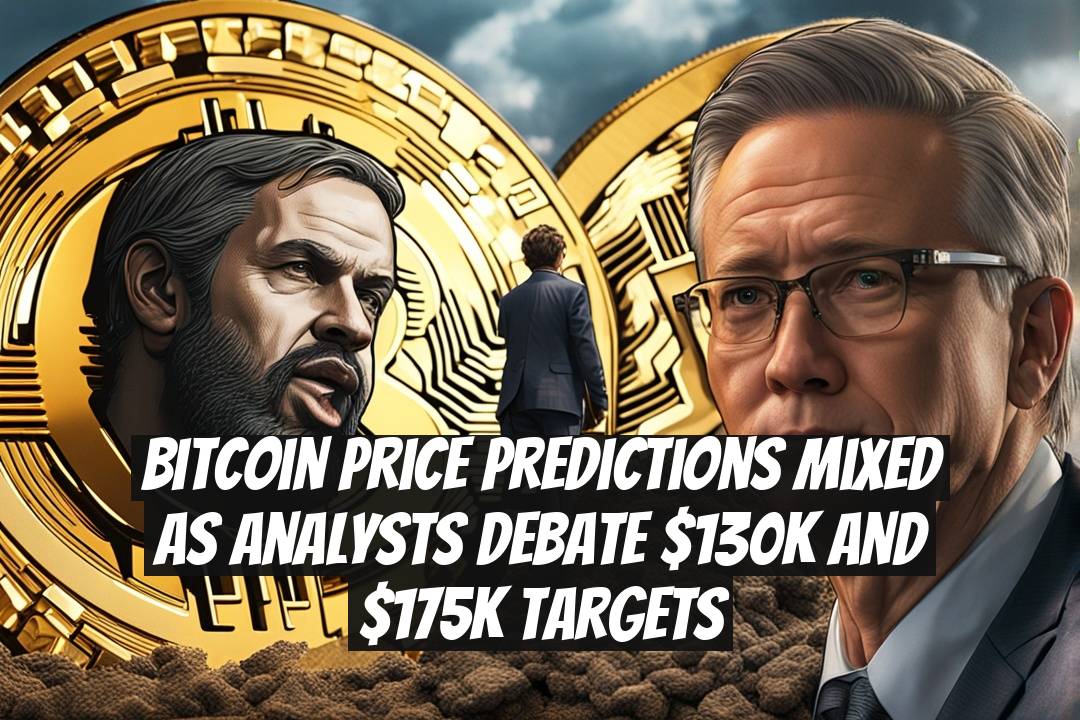 Bitcoin Price Predictions Mixed as Analysts Debate $130K and $175K Targets