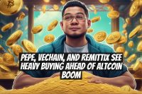 Pepe, VeChain, and Remittix See Heavy Buying Ahead of Altcoin Boom