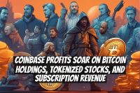 Coinbase Profits Soar on Bitcoin Holdings, Tokenized Stocks, and Subscription Revenue