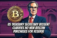 US Treasury Secretary Bessent Clarifies No New Bitcoin Purchases for Reserve
