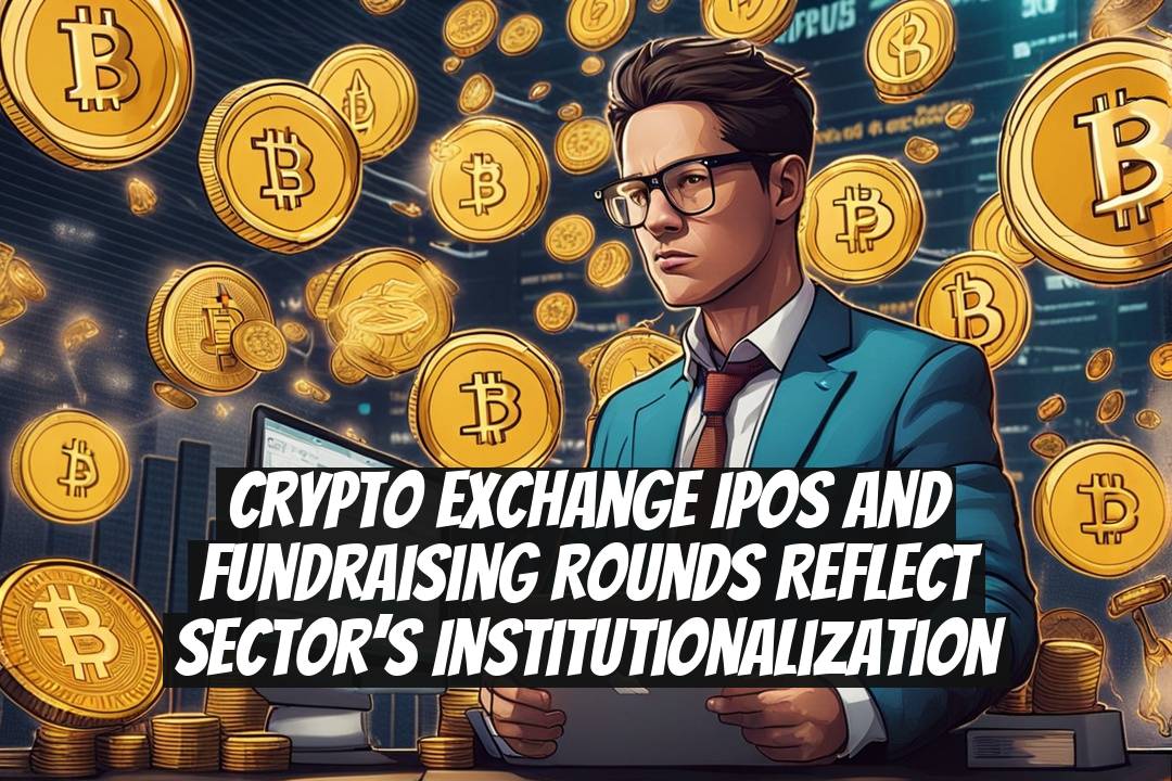 Crypto exchange IPOs and fundraising rounds reflect sector’s institutionalization
