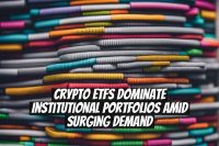 Crypto ETFs Dominate Institutional Portfolios Amid Surging Demand