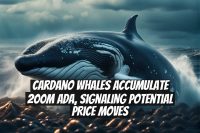 Cardano Whales Accumulate 200M ADA, Signaling Potential Price Moves