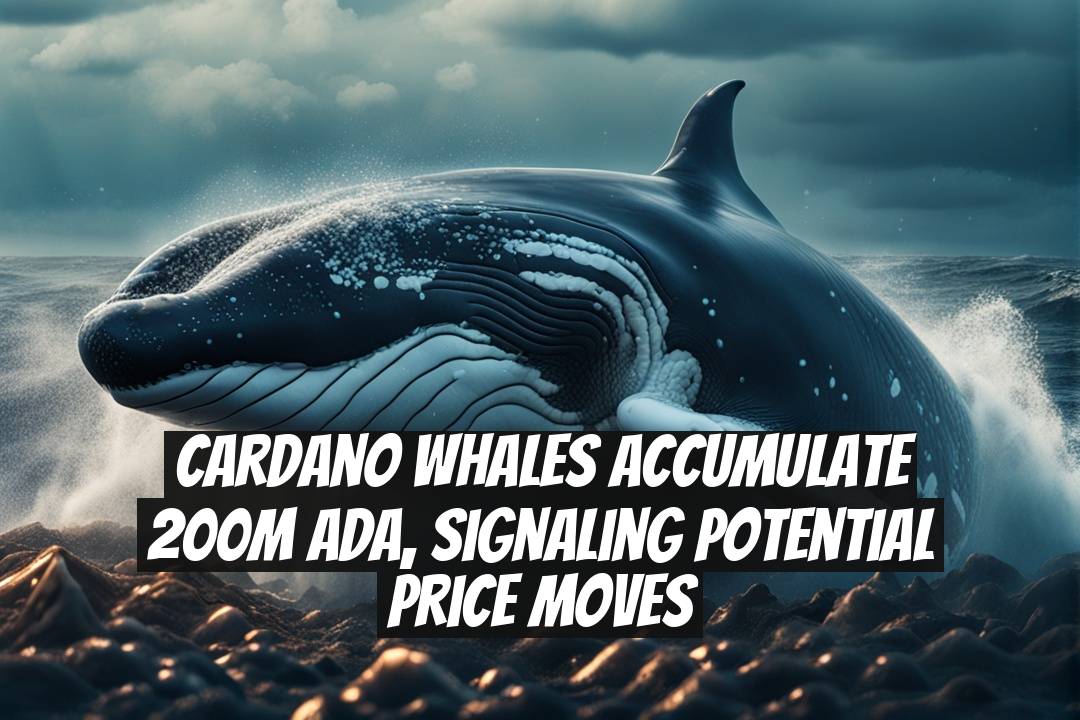 Cardano Whales Accumulate 200M ADA, Signaling Potential Price Moves