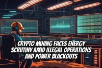 Crypto Mining Faces Energy Scrutiny Amid Illegal Operations and Power Blackouts