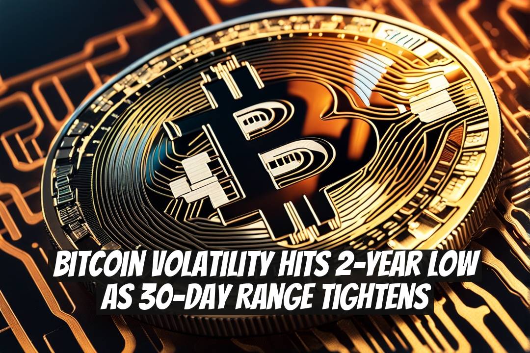 Bitcoin Volatility Hits 2-Year Low as 30-Day Range Tightens