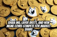Shiba Inu, Layer Brett, and New Meme Coins Compete for Market Share