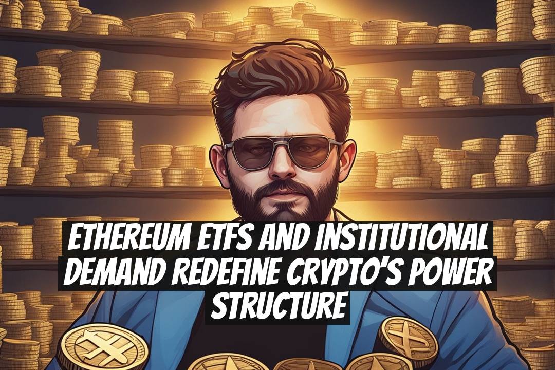 Ethereum ETFs and Institutional Demand Redefine Crypto’s Power Structure