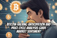 Bitcoin halving anticipation and price cycle analysis guide market sentiment