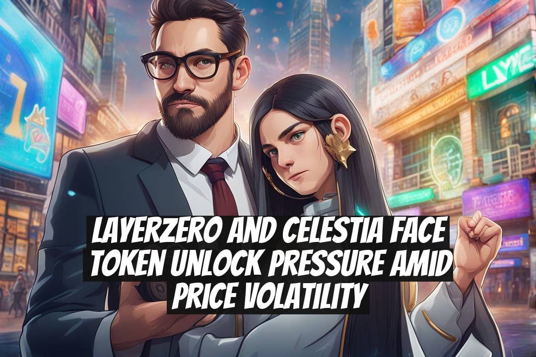LayerZero and Celestia Face Token Unlock Pressure Amid Price Volatility