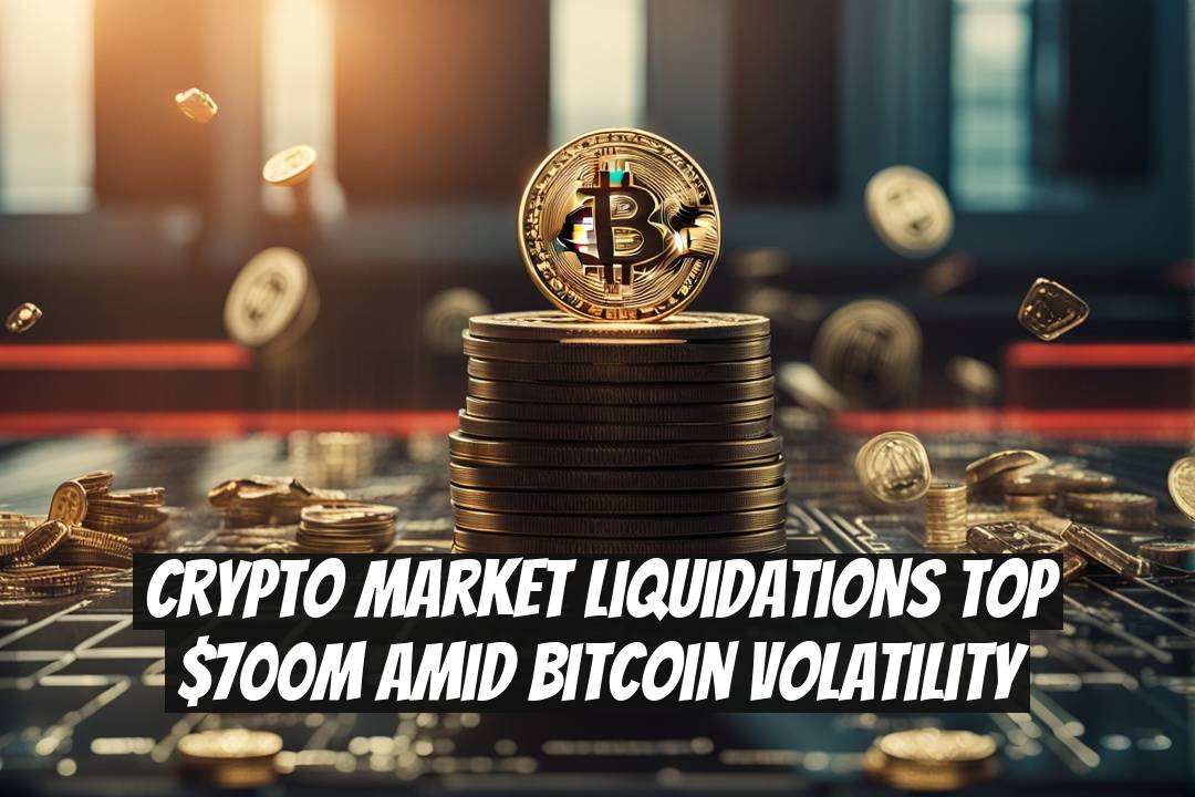 Crypto Market Liquidations Top $700M Amid Bitcoin Volatility