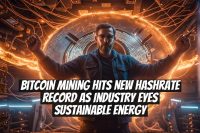 Bitcoin mining hits new hashrate record as industry eyes sustainable energy