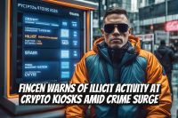 FinCEN Warns of Illicit Activity at Crypto Kiosks Amid Crime Surge