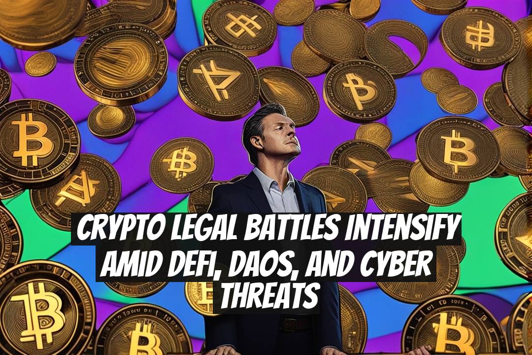 Crypto Legal Battles Intensify Amid DeFi, DAOs, and Cyber Threats