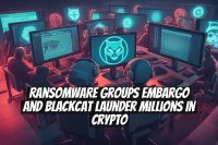 Ransomware Groups Embargo and BlackCat Launder Millions in Crypto