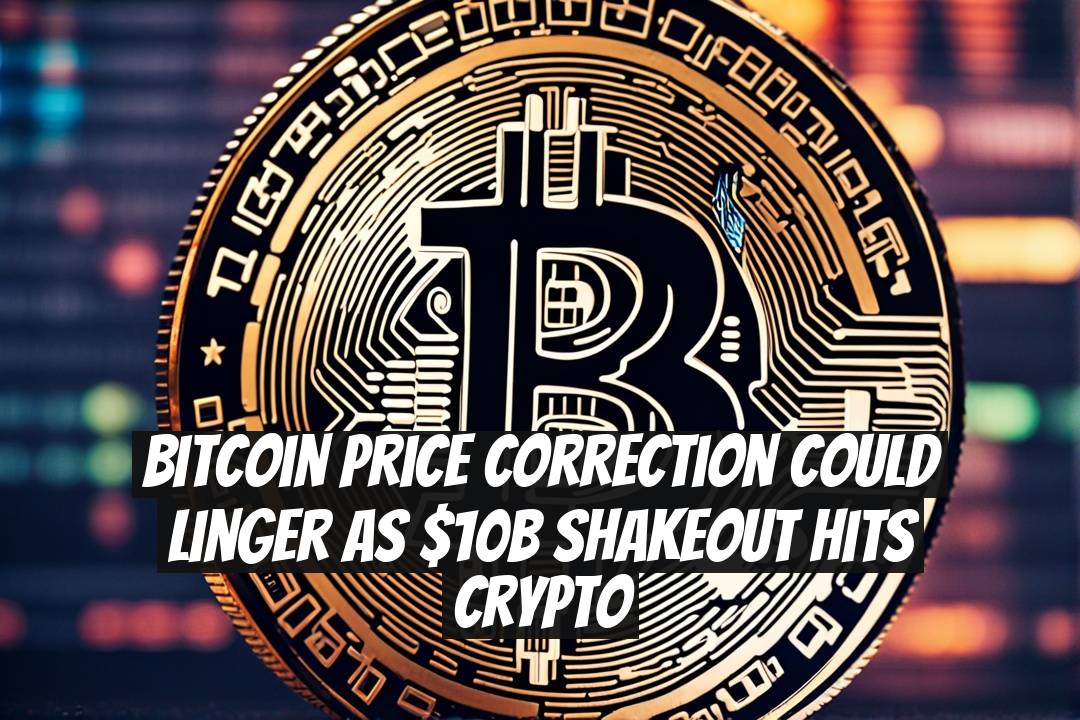 Bitcoin Price Correction Could Linger as $10B Shakeout Hits Crypto
