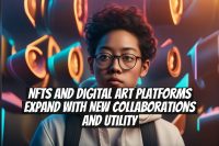 NFTs and Digital Art Platforms Expand with New Collaborations and Utility