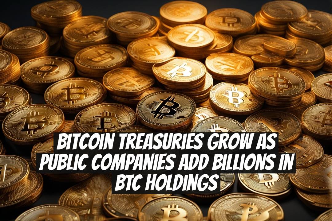 Bitcoin Treasuries Grow as Public Companies Add Billions in BTC Holdings